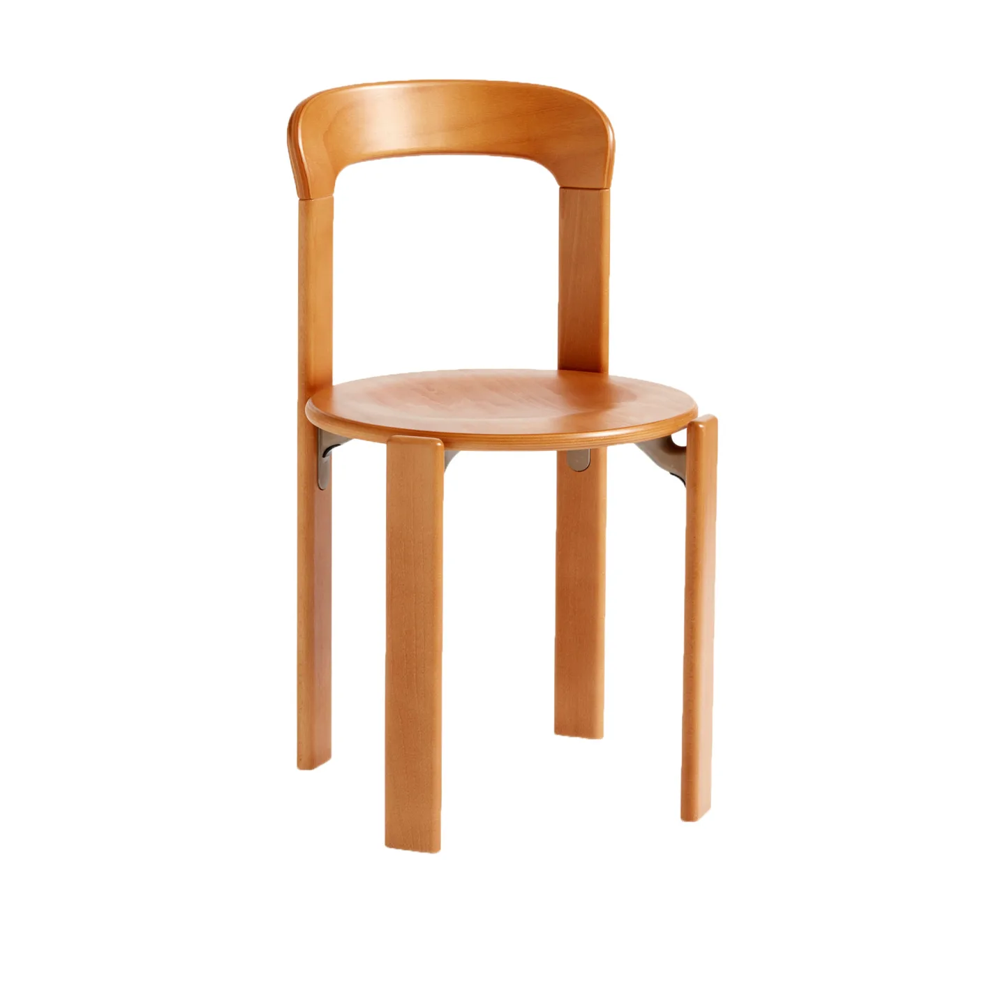 HAY - Rey Chair REY22, Golden water-based lacquered beech - Matstolar - Bruno Rey - Träfärgad - Trä