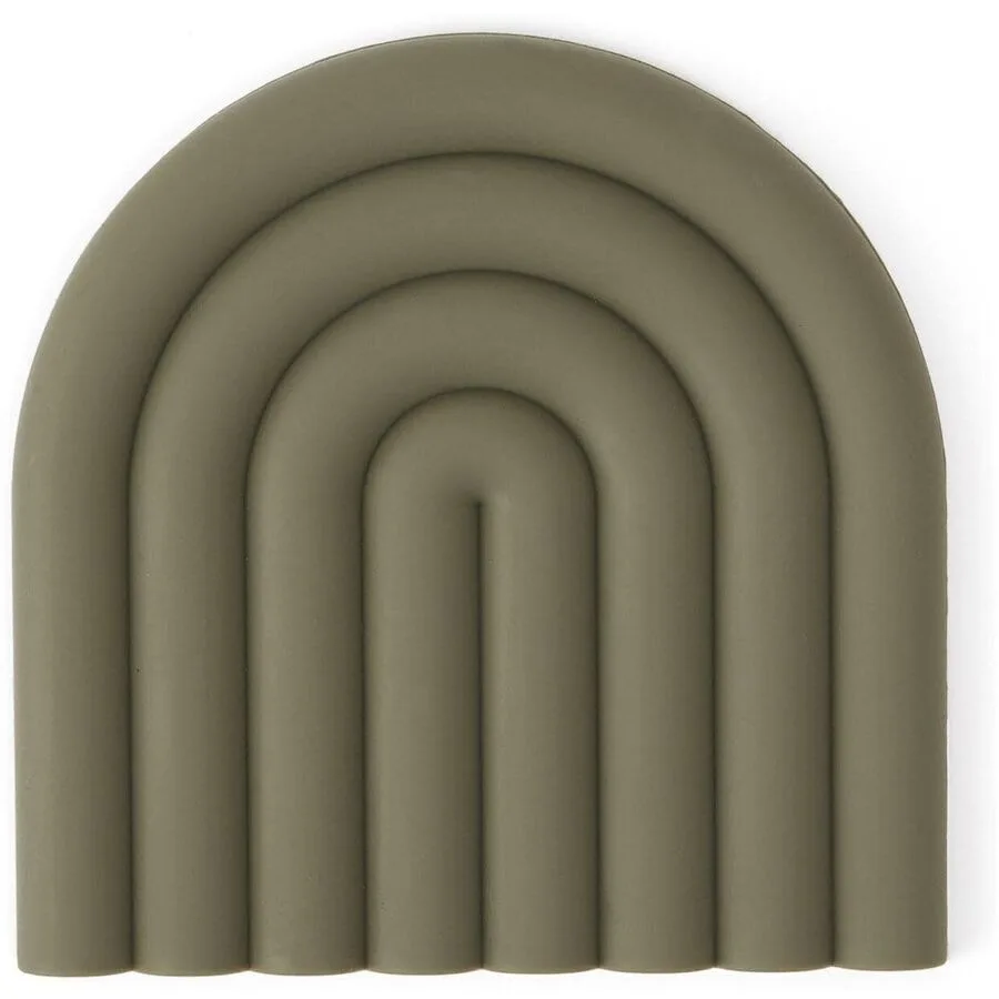 Topfuntersetzer OYOY Olivgrün Silikon B 15 cm