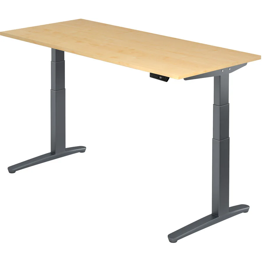 Schreibtisch Office Ahorn Dekor Holzwerkstoff B 180 T 80 cm