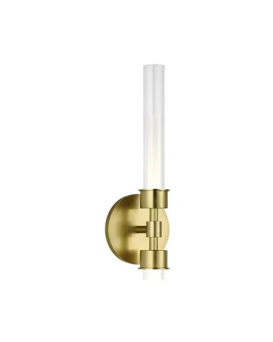Linger 2-Light Wall Sconce Natural Brass