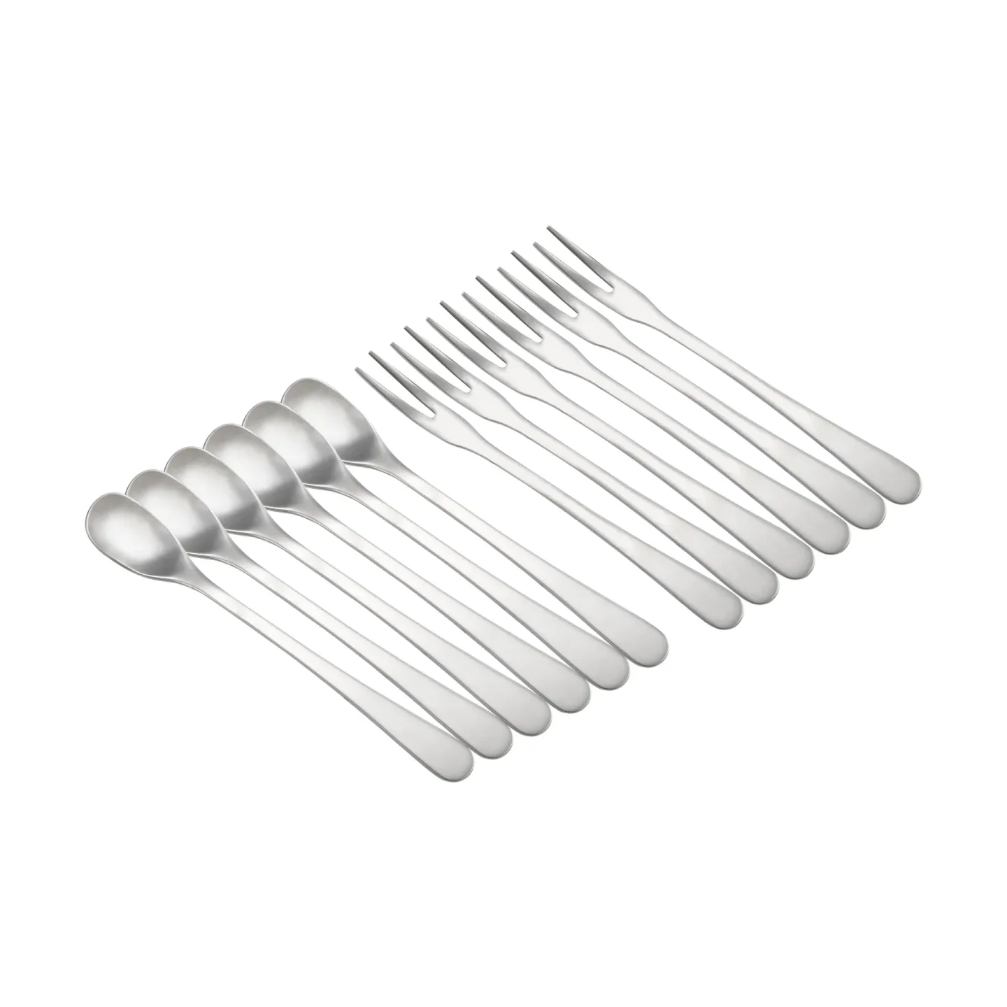 Dorre Classic Tapas-Set Edelstahl, 12 Teile