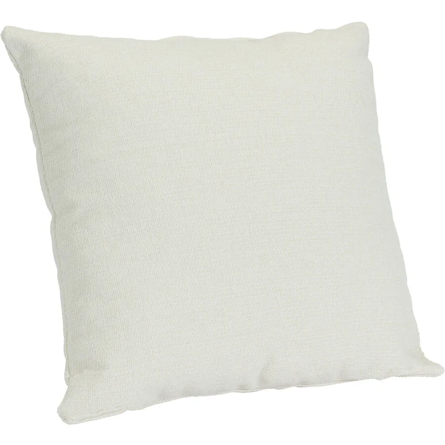 Zierkissen Adele Weiss Polyester 40 cm 40 cm
