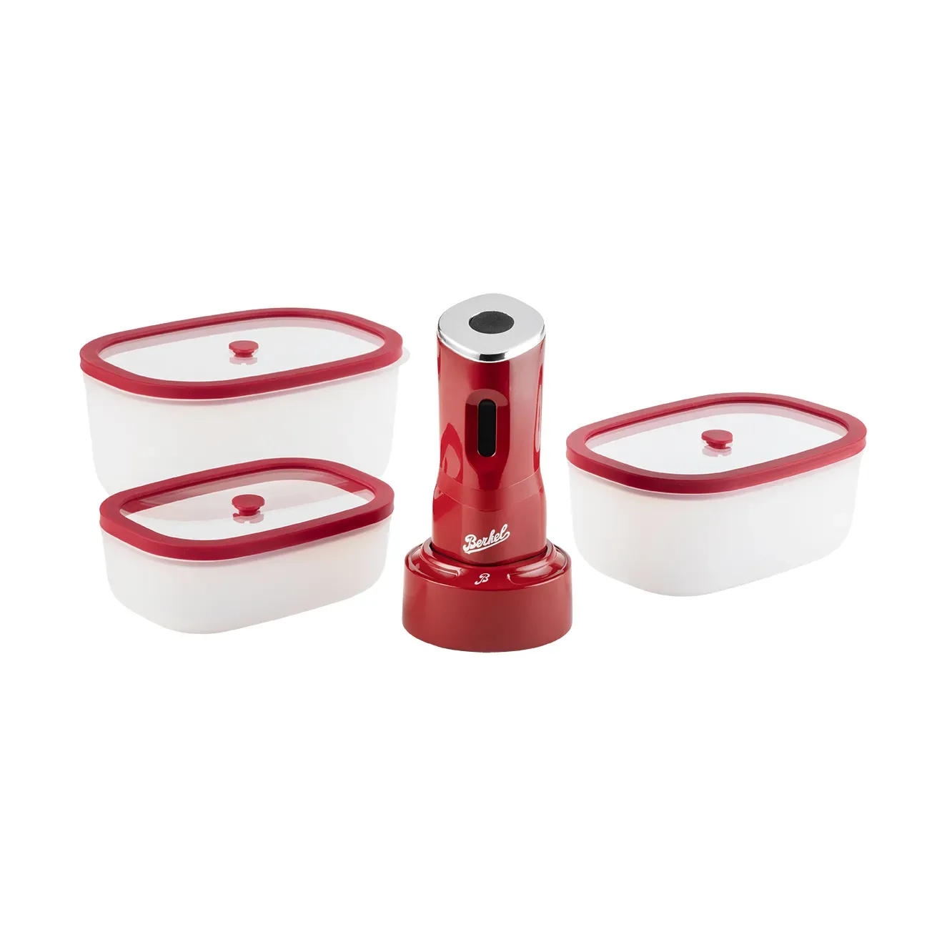 Berkel Berkel Icon Mini Vakuumpumpen-Set Rot