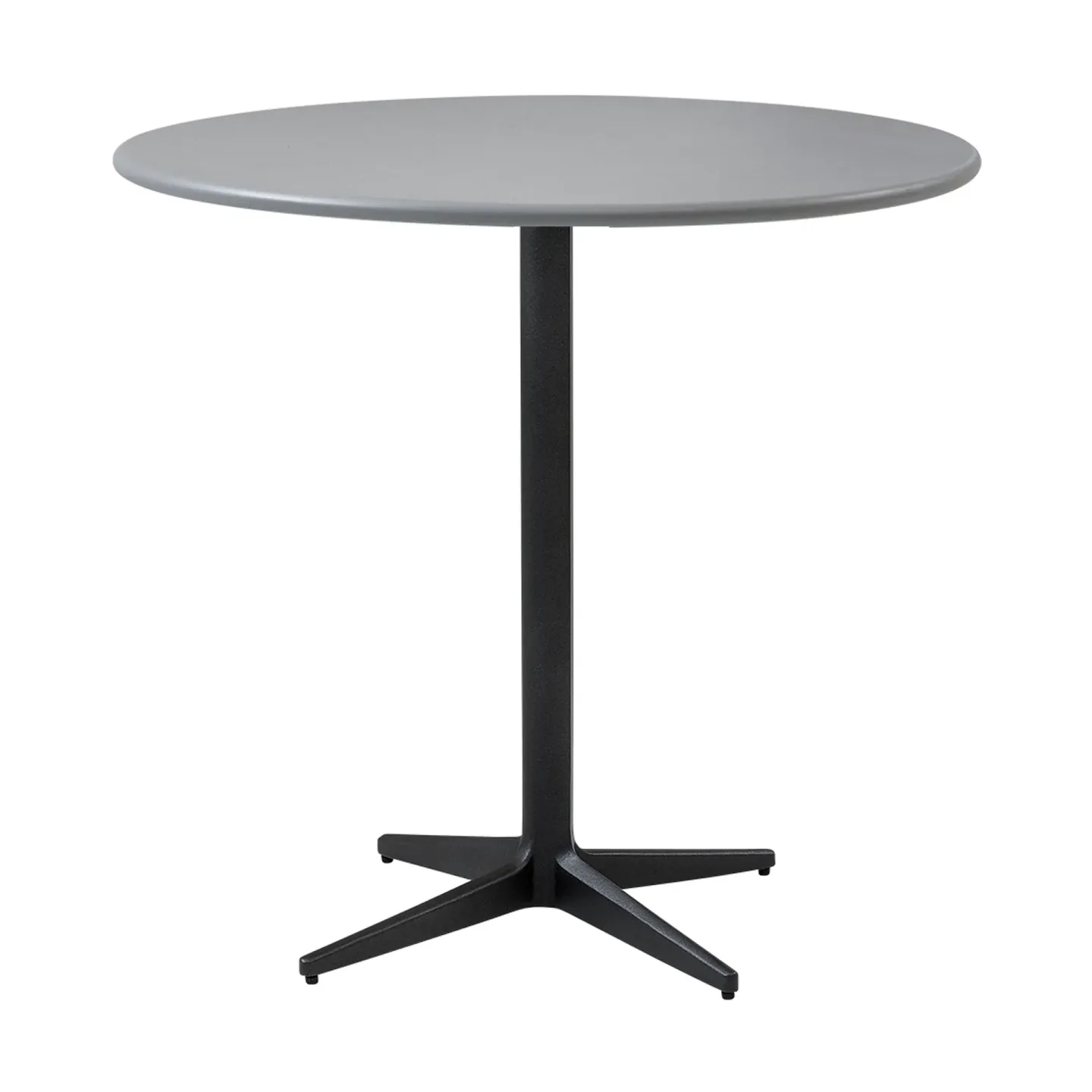 Cane-line Drop cafébord Ø80 cm Light grey-lava grey