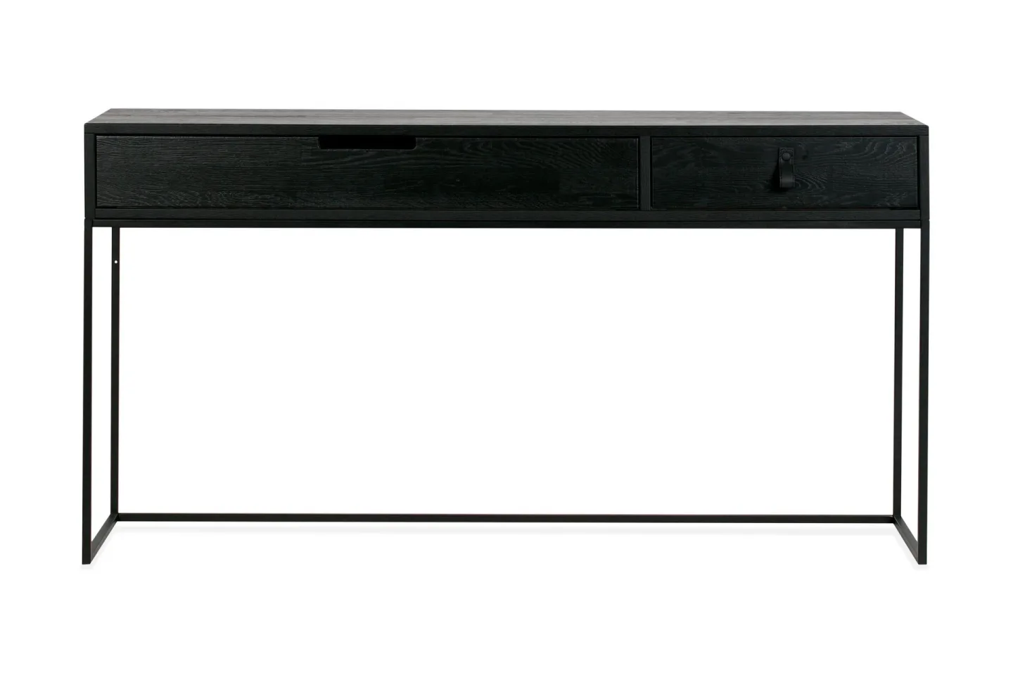 Atila Avlastningsbord 140 cm - Svart Ek