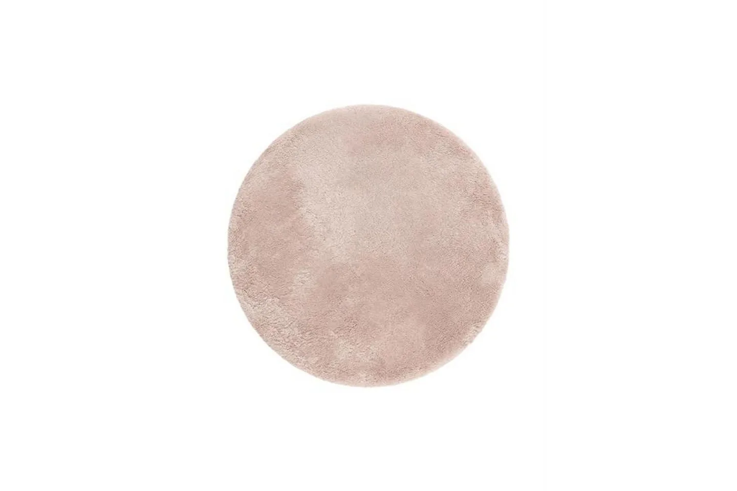 Ryamatta Royal Deluxe Rund - 120x120 cm, Dusty Pink