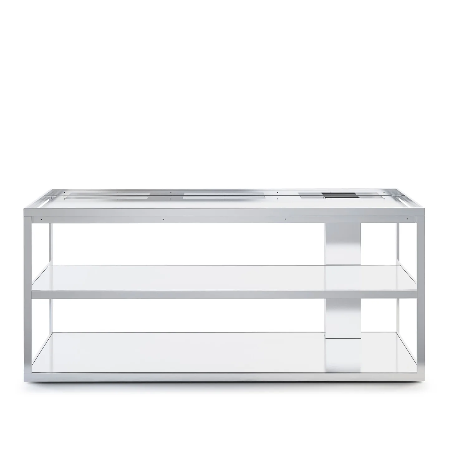 Röshults - Open Kitchen Frame 150, Brushed Stainless Steel - Utekök - Broberg & Ridderstråle