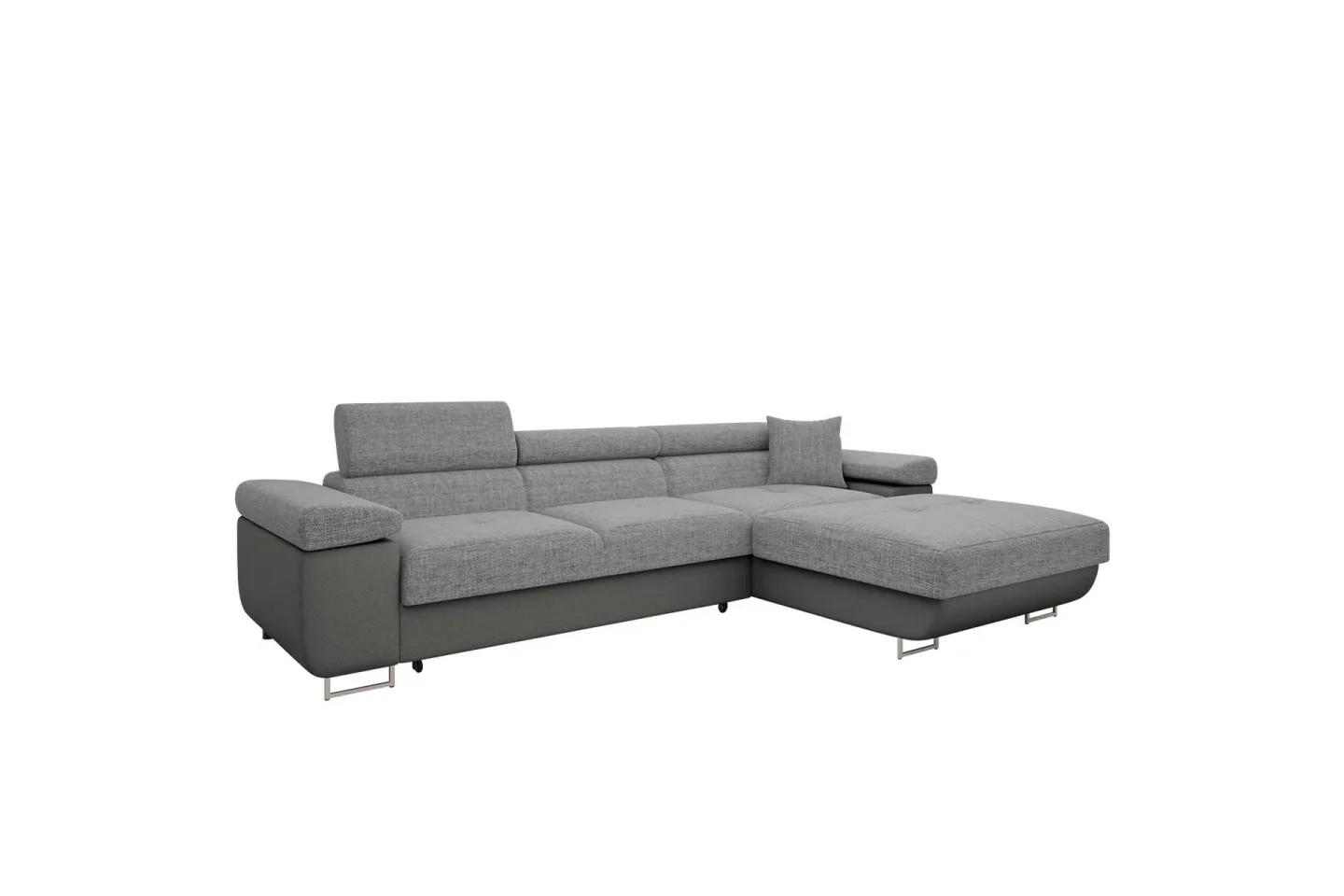 Gabina Soffa med Divan 3-sits - Grå