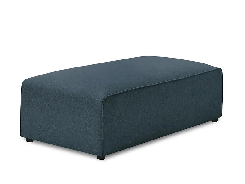 Hocker BOBOCHIC MEGEVE 70x140x45cm stoff chiniert dunkelblau