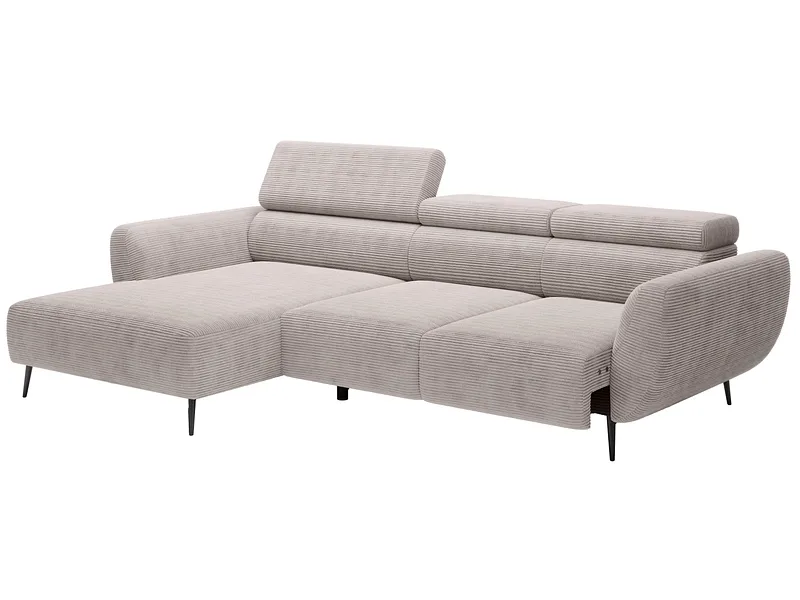 Ecksofa ALISSON Stoff beige