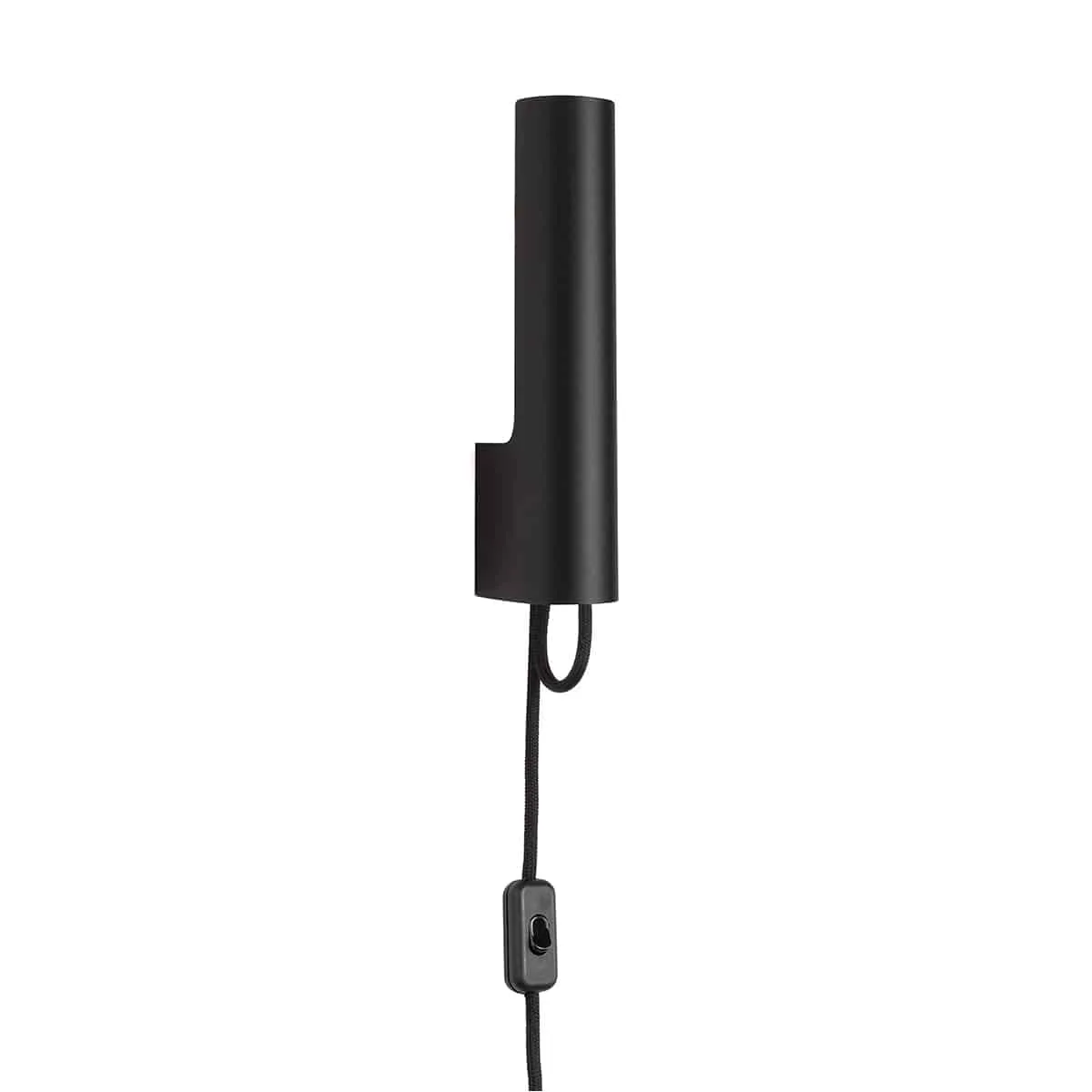 Örsjö Visir Vägglampa Svart Utvändig kabel