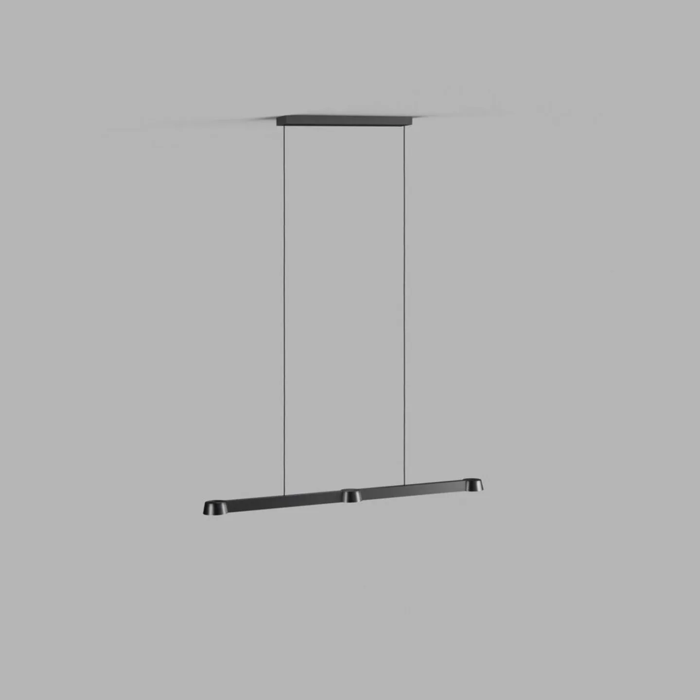 Optic Linear L1000 Pendel Carbon Black - LIGHT-POINT - Stue - Aluminium