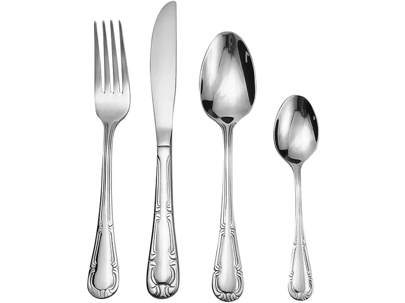 Besteck-Set NORMA 24-teilig grau
