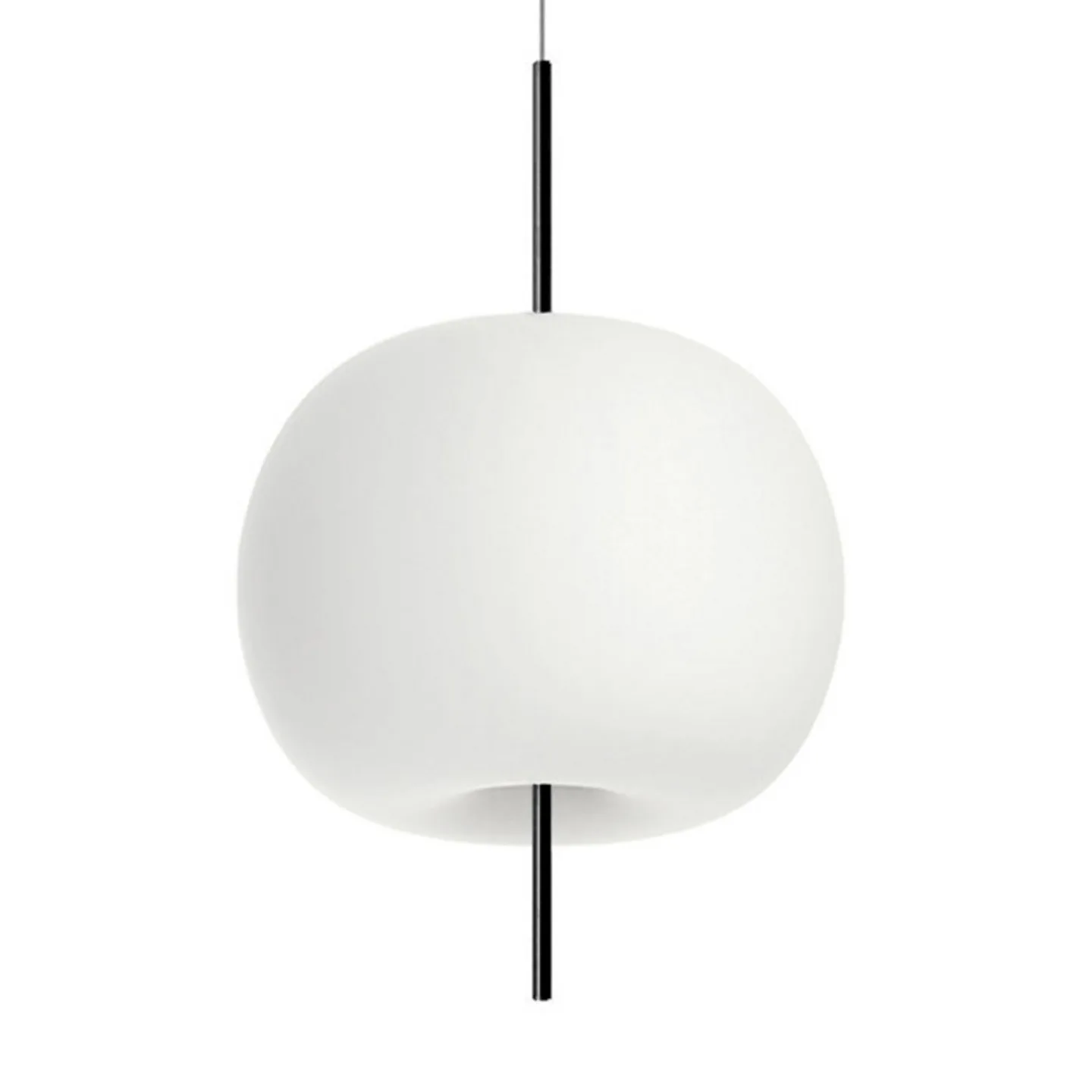 Kushi Pendelleuchte XL Black - KDLN - Wohnzimmer - Design - Glas - Kugel
