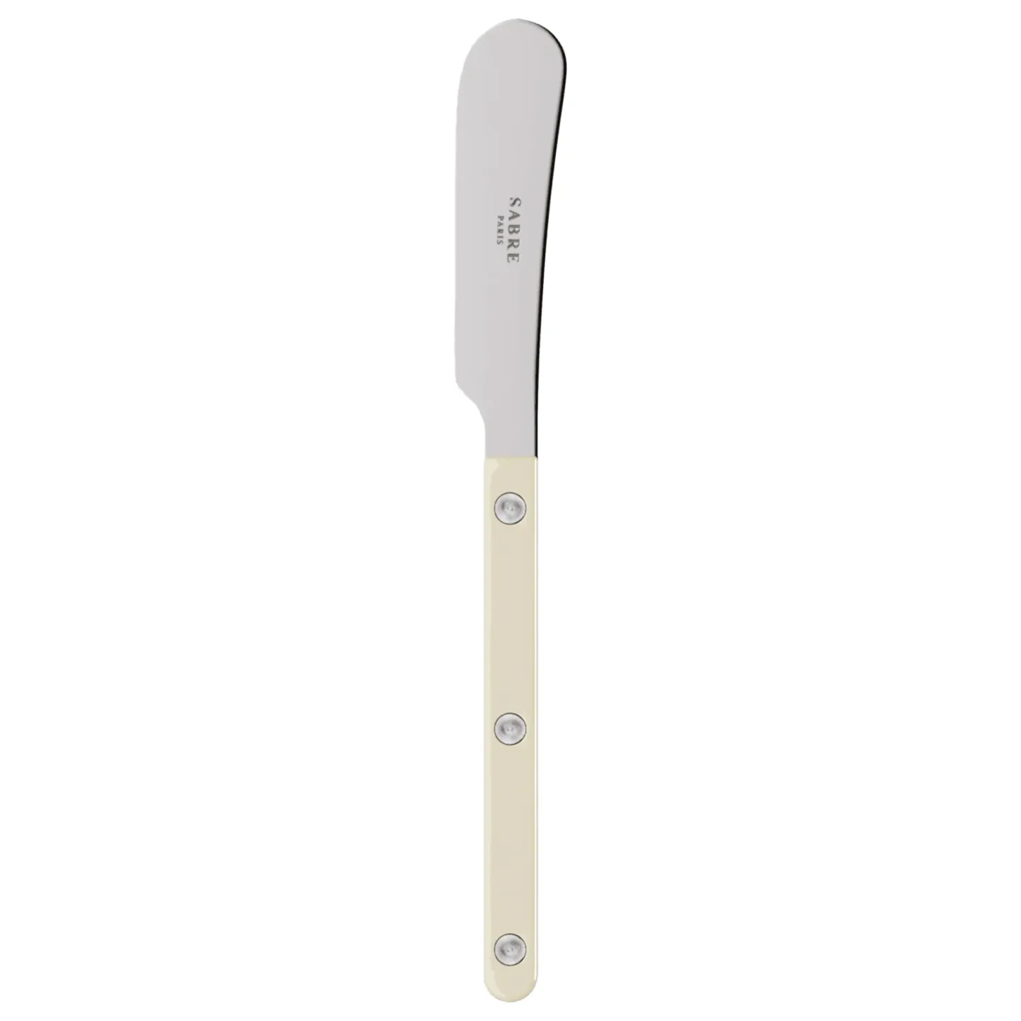 Sabre Paris - Bistrot Solid Butter Spreader Ivory - Smörknivar - Beige
