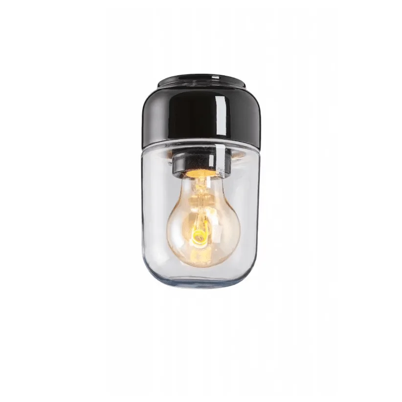 Ifö electric - Ohm 100/170 - Badrumslampa - Svart