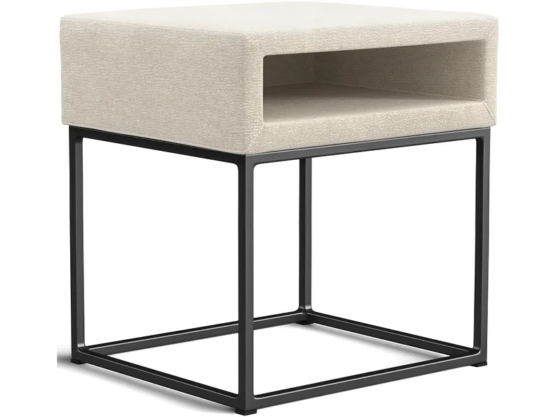 Nachttisch SWISS HOME STYLE AMBER 45x40x45cm beige