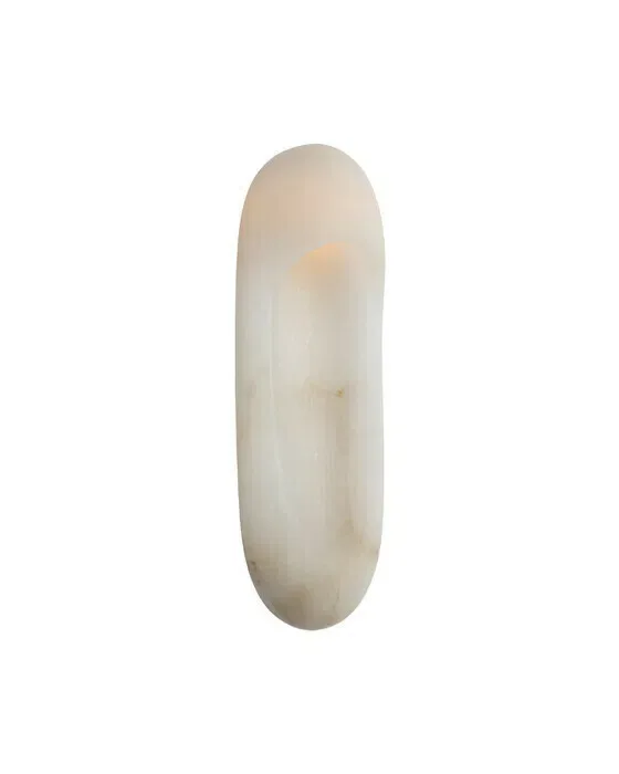 Esculpa 18" Elongated Wall Light Alabaster