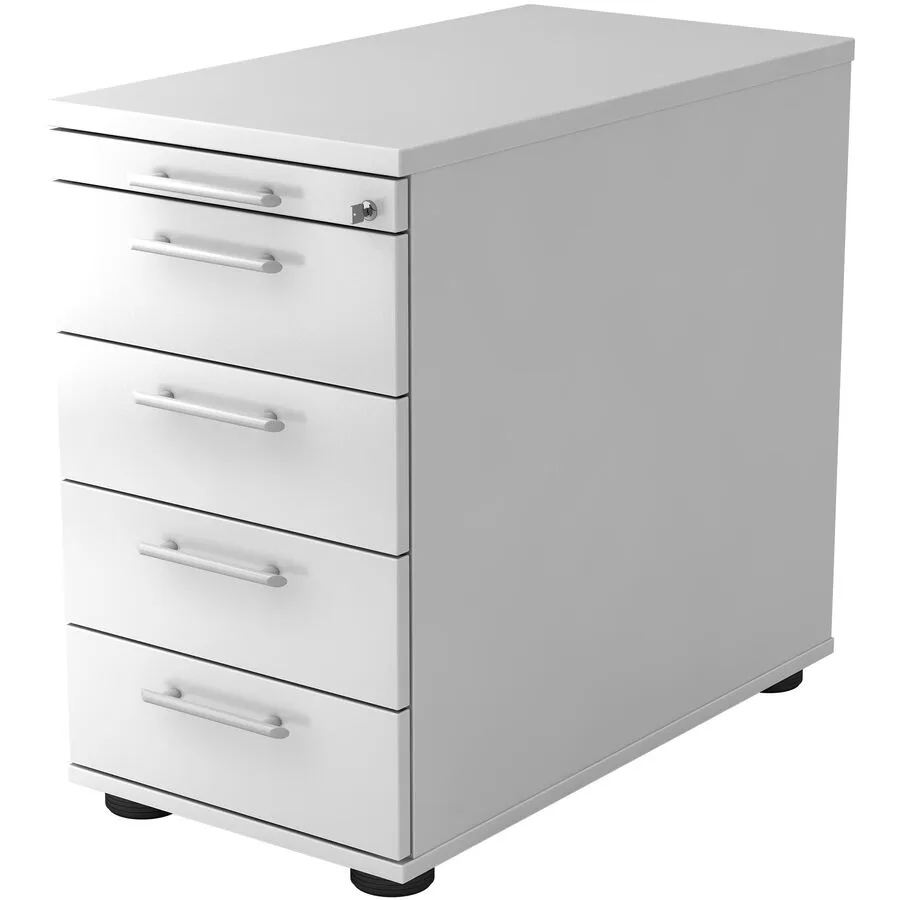 Standcontainer Office weiss Holzwerkstoff B 42.8 H 76 cm