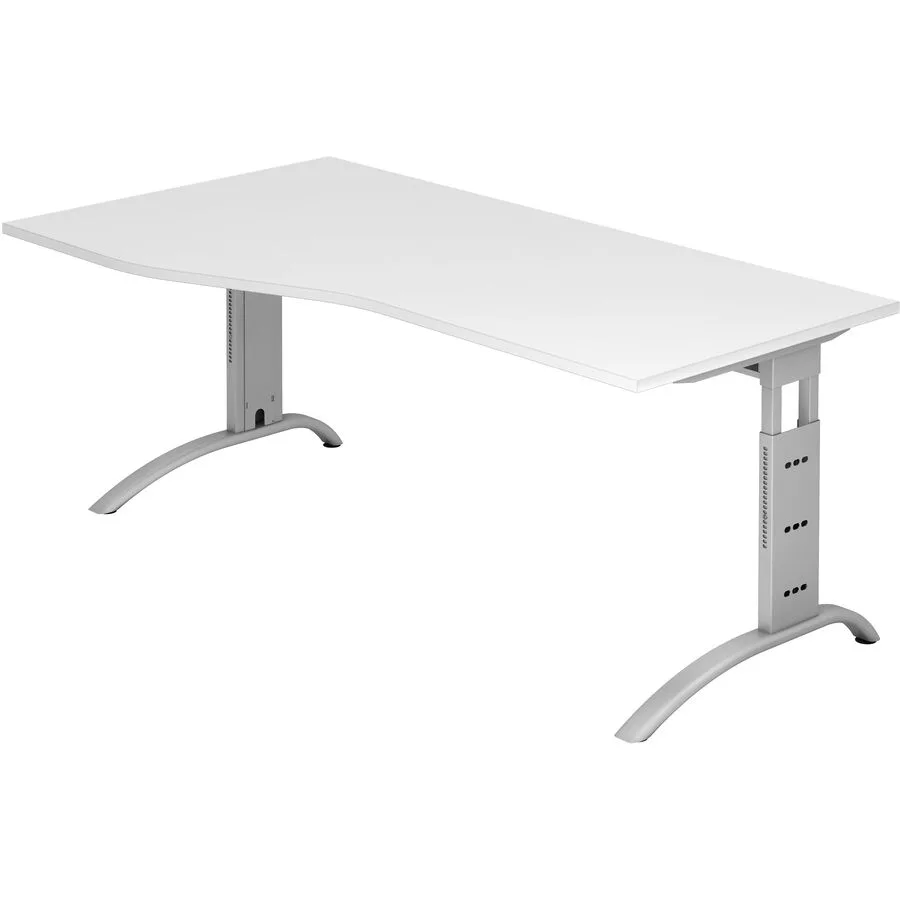 Schreibtisch Office weiss Holzwerkstoff B 180 T 100 cm