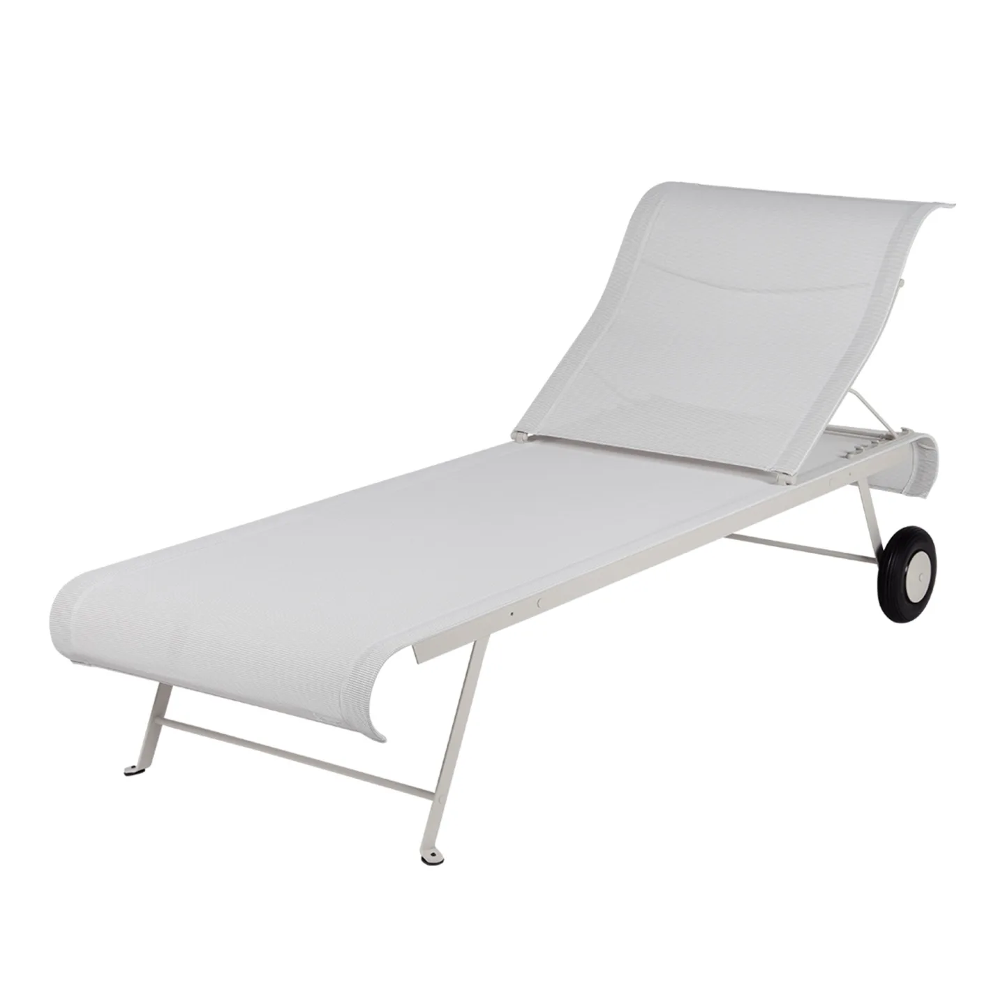 Fermob - Dune Sunlounger Clay Grey A5 - Solsängar - Metall