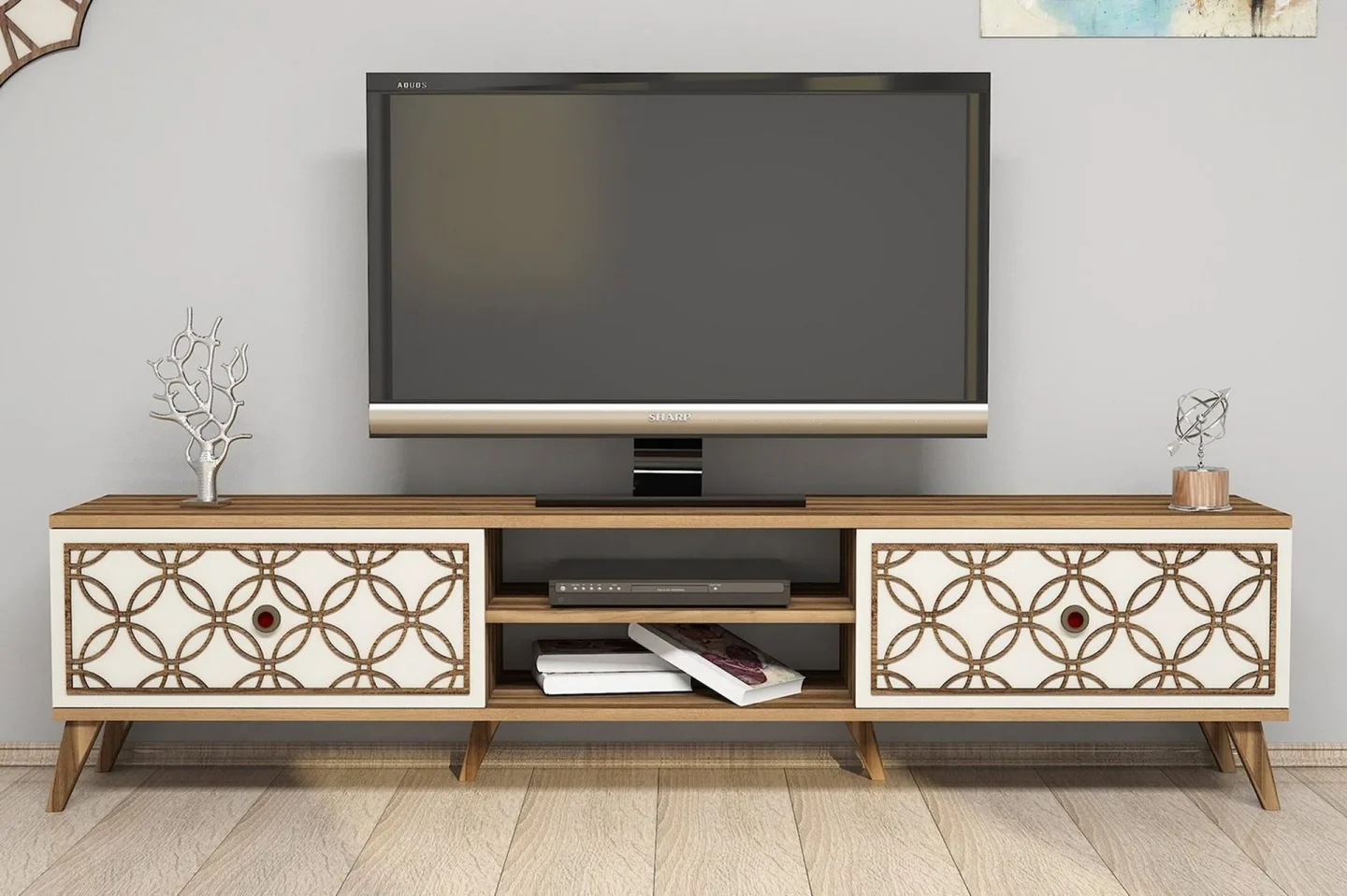 Hovdane TV-Bänk 180 cm - Brun