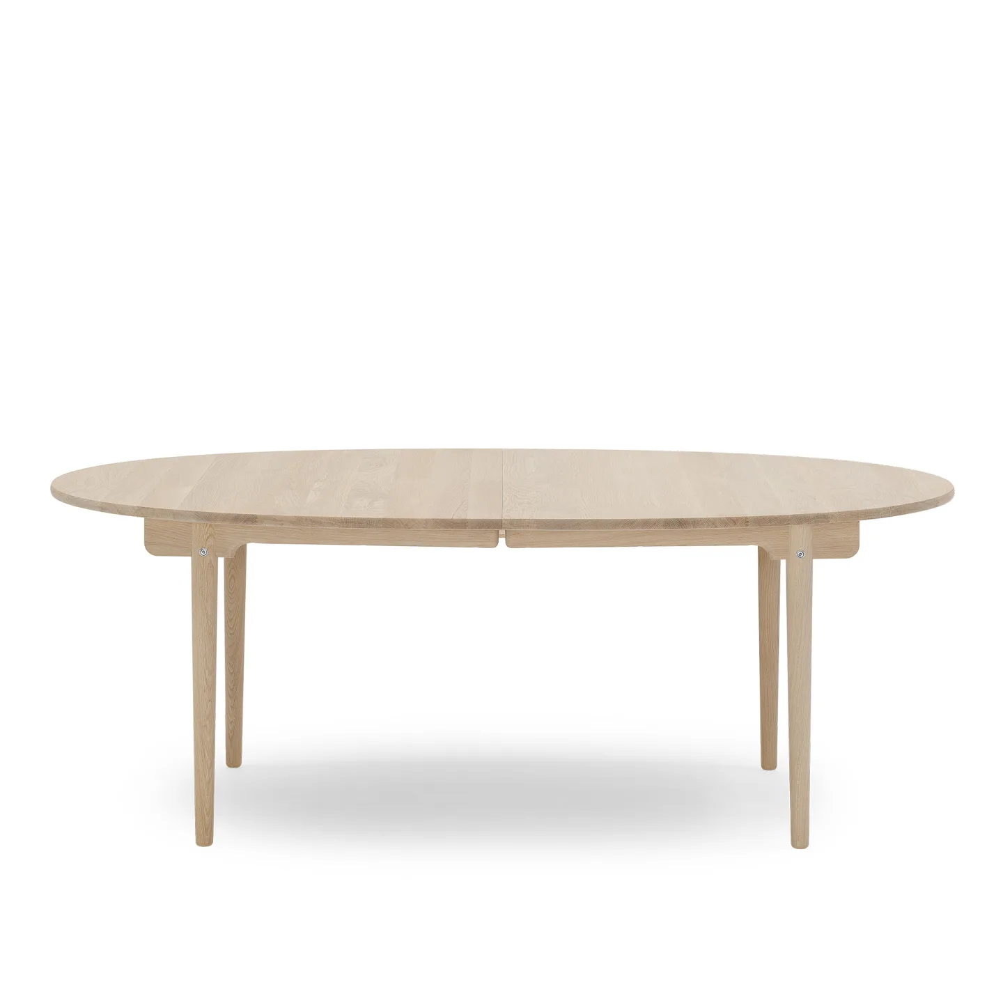 Carl Hansen - CH338, Tvålad Ek, Med plats för 4 st iläggsskivor - Matbord - Hans J. Wegner