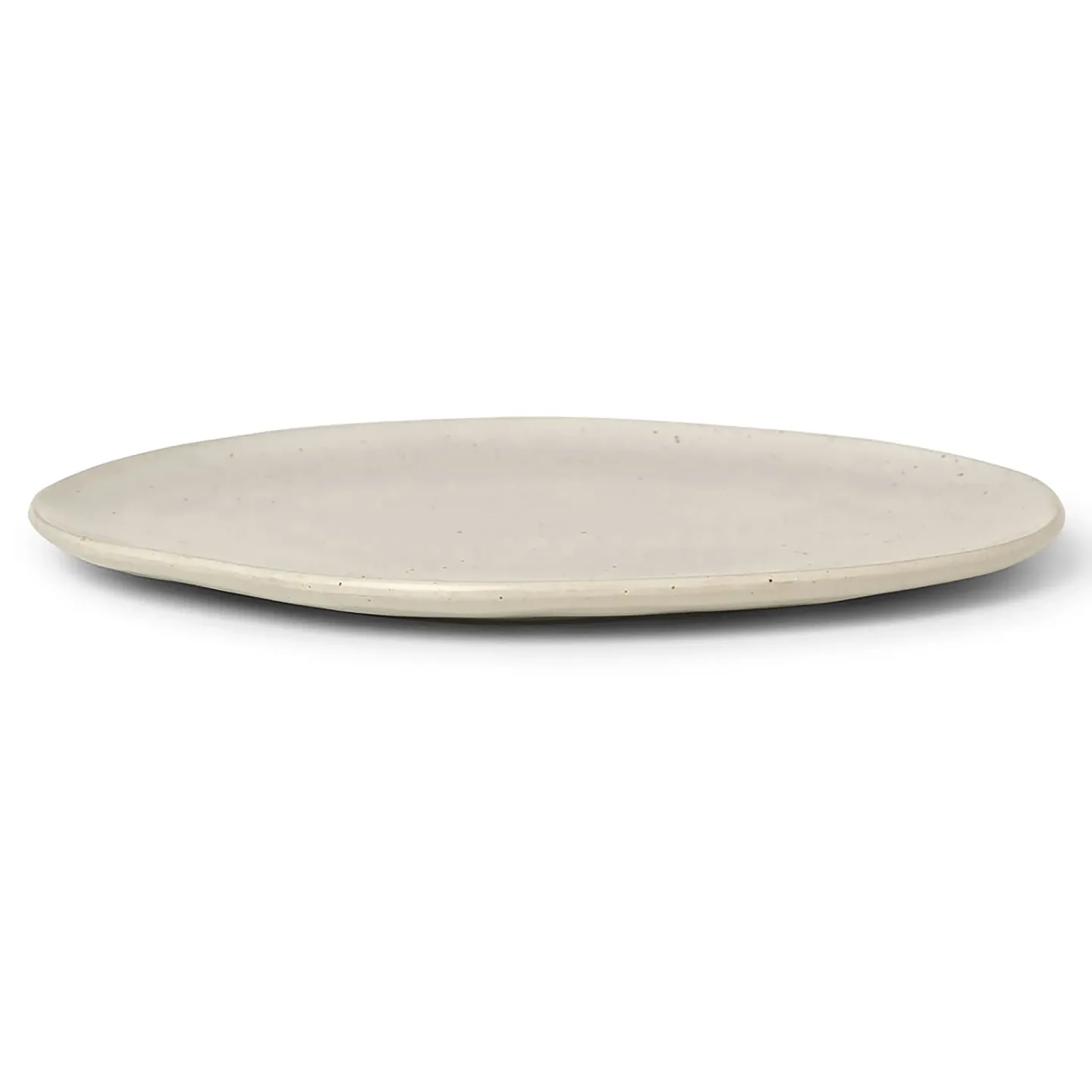 Ferm Living Flow Teller 27cm Off-white speckle