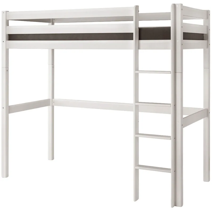 Kinderbett Pino weiss Buche 90 x 200 cm