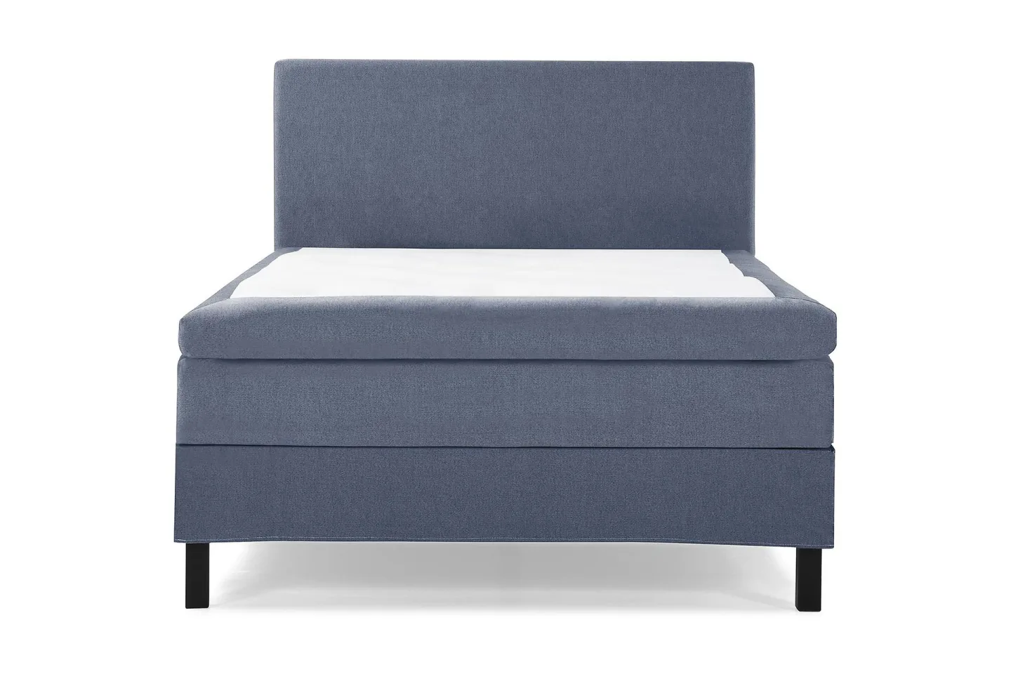 Lucky Komplett Sängpaket 120x200 Polyeter Slät Sänggavel - Mörkblå