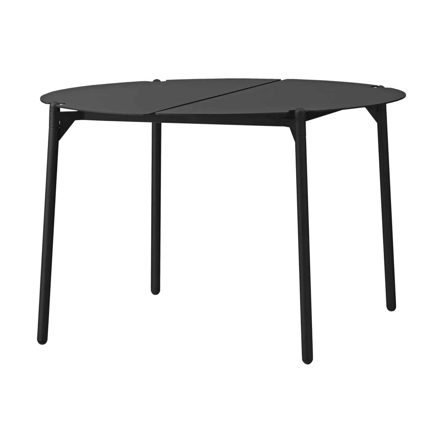 AYTM NOVO Lounge-Tisch Ø70x45 cm Black
