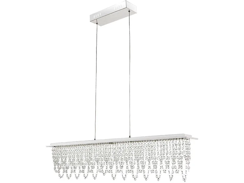 Hängelampe SCALA LED 90x150cm 24W chrom
