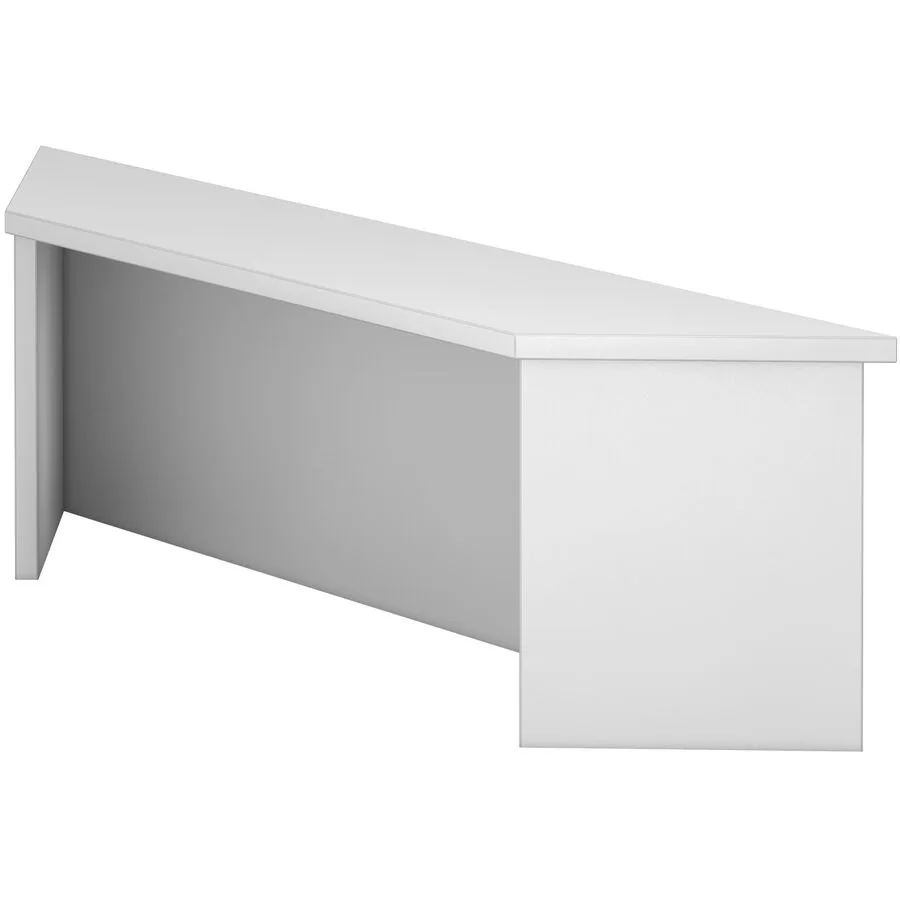 Thekenaufsatz Office grau Holzwerkstoff B 113 T 32 cm