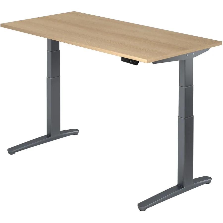 Schreibtisch Office Eiche Dekor Holzwerkstoff B 160 T 80 cm