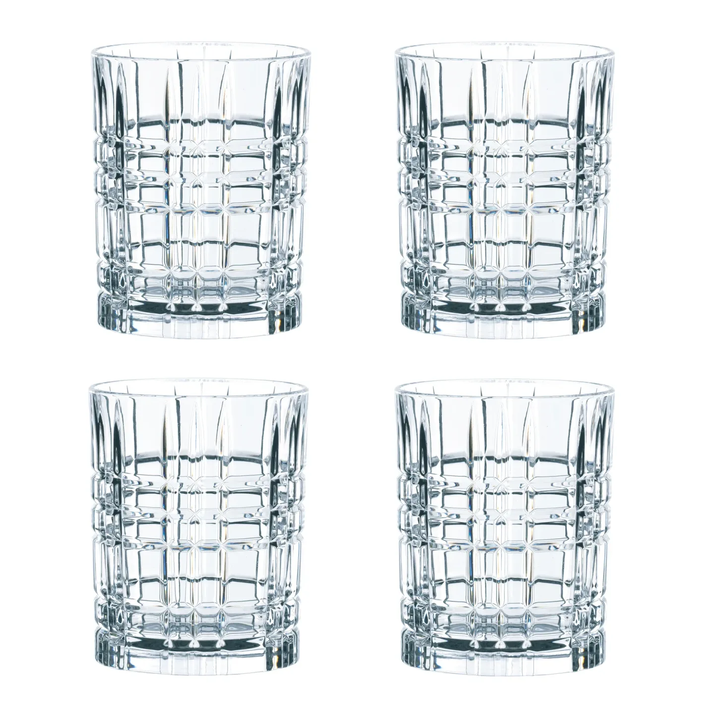 Nachtmann Square whiskyglas 34 cl 4-pack 34 cl