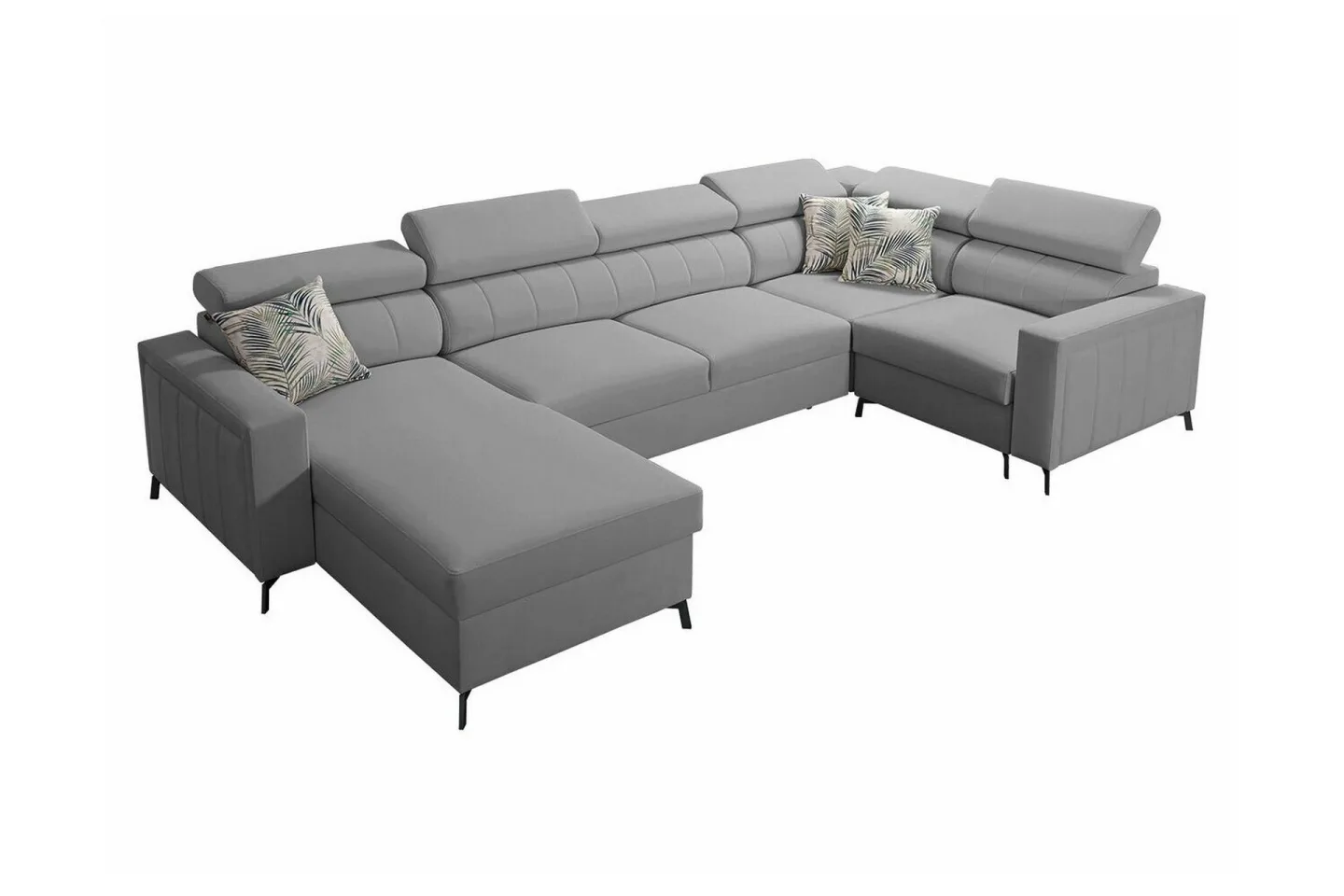 Galbally 5-sits Hörnbäddsoffa Grey -