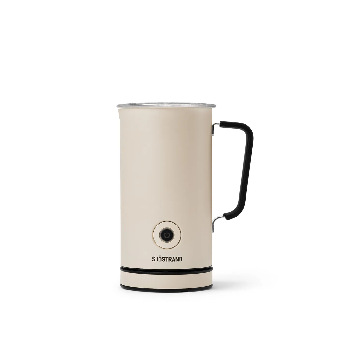Sjöstrand Coffee - The Milk Frother Beige mjölkskummare - Mjölkskummare - Beige - Metall/Plast