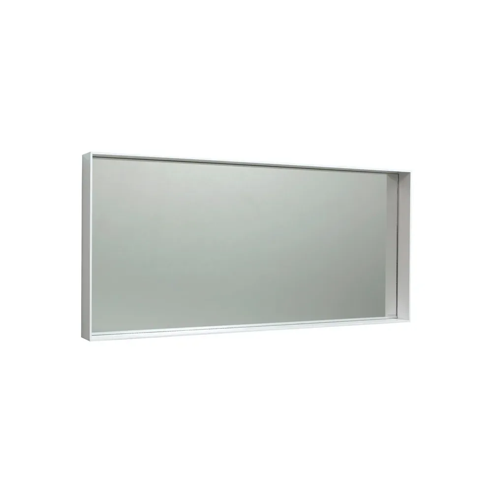Scherlin Spegel 6 vit lack ek