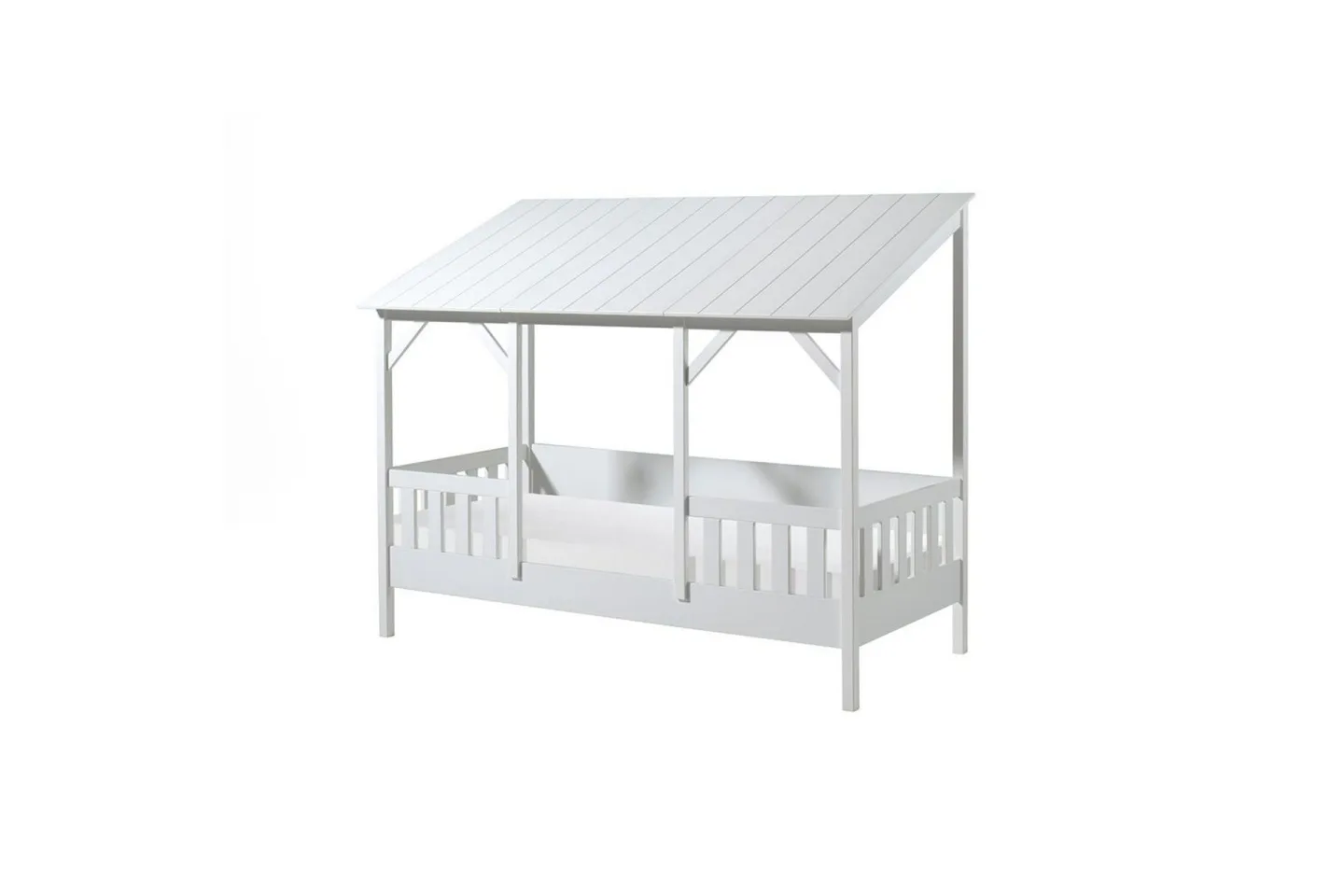 Housebed Hussäng 105x214 cm - Vit