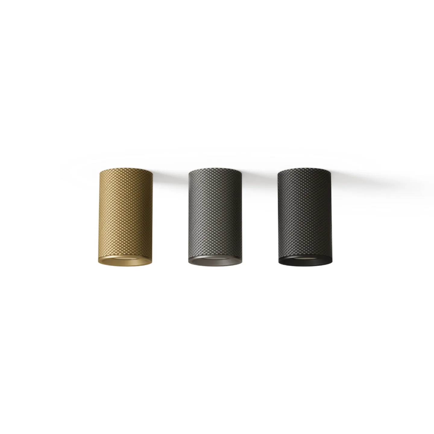 Latto Deckenleuchte, anthrazit, Ø 6 cm - Aromas del Campo - Wohnzimmer - Modern - Aluminium - Einflammig