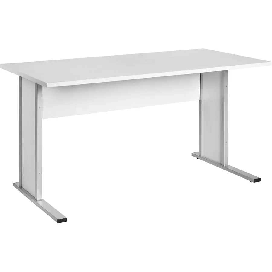 Schreibtisch Gerald weiss Holzwerkstoff B 140 T 65 cm