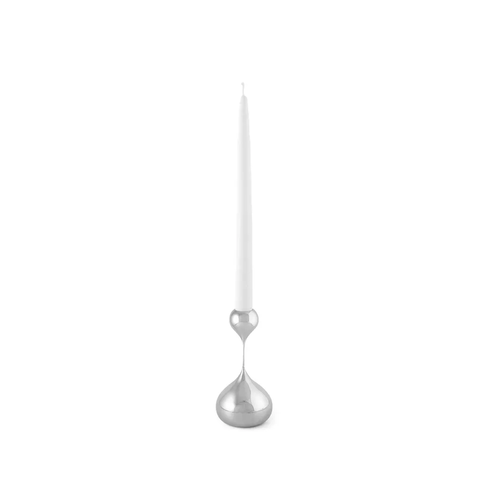 Tender ljusstake nickel