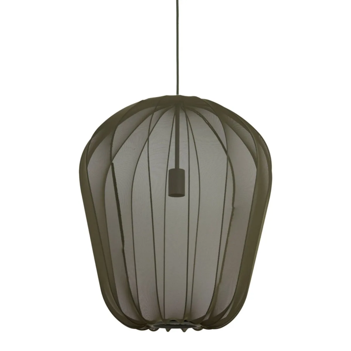 Light & Living - Plumeria Ø50 - Taklampa - Mörkgrön