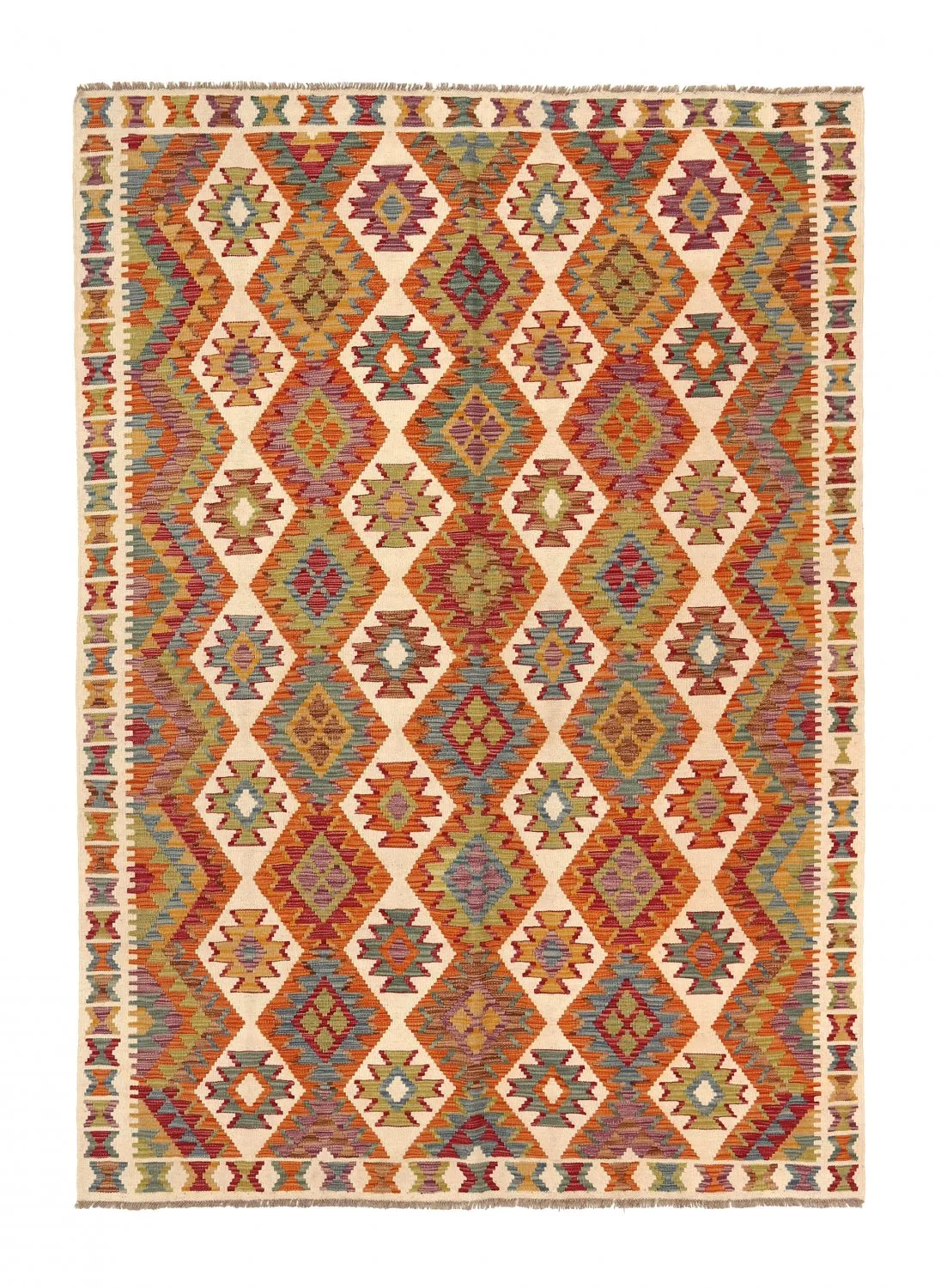 Orientalsk kelimteppe 252 x 177 cm (Størrelse: 252 x 177 cm)