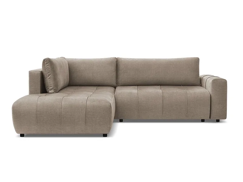 Ecksofa BOBOCHIC ARSENE Samt taupe