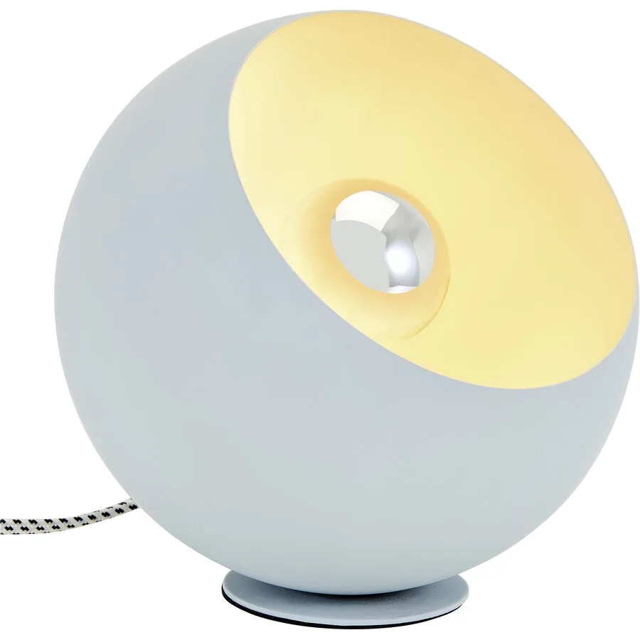 Tischlampe Kaja Blau Metall 20 cm 20 cm - Farbe: Hellblau