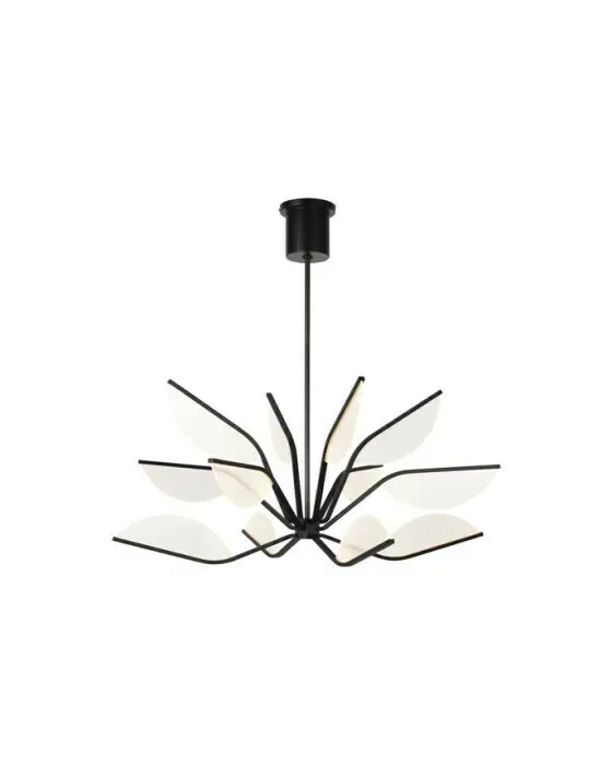 Belterra 38 Chandelier Matte Black