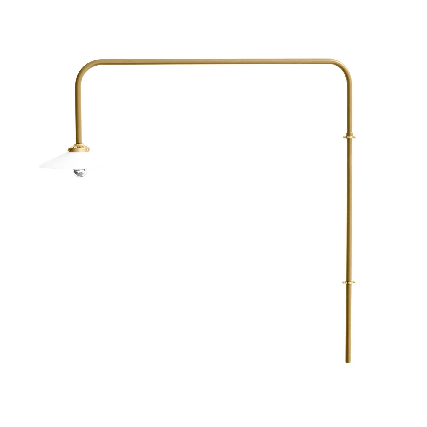Valerie Objects - Hanging Lamp N°5 Brass - Vägglampor - Muller Van Severen - Guld - Glas/Metall