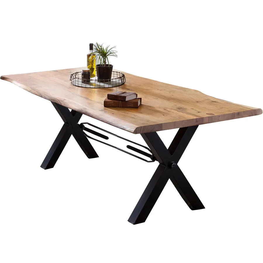Tisch Skyler natur Akazie Massivholz B 240 T 100 cm