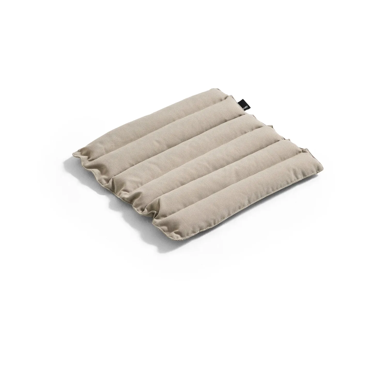 HAY Traverse Quilted Stool Sitzkissen Beige sand